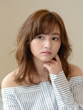 ヘアメイク アース 新宿御苑店(HAIR & MAKE EARTH) 愛されモテ★春のふわふわウェーブ【EARTH四ツ谷店】