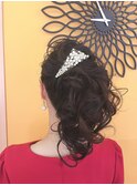 結婚式 披露宴アップスタイル♪
