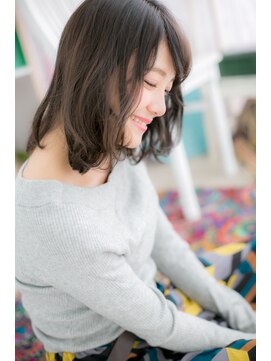 ミック ヘアアンドビューティー 大山店(miq  Hair&Beauty) 女っぽ☆ふんわりミディa