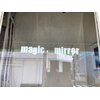 マジックミラー美容室のお店ロゴ