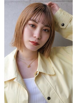 カライングドゥ(ing deux) 20代30代40代50代ひし形デジタルパーマエアリーミディ