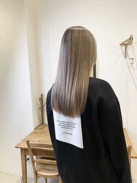 アテナ 六本松店(ATENA) 【ATENA 船津拓海】2ブリーチミルクティーベージュ