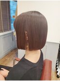 パッつん切りっぱなしボブ☆