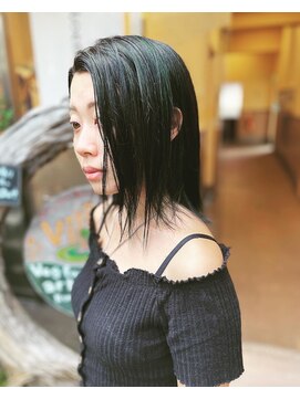 ゴエン ヘアーデザイン(goen hair design) ハイライト&オンカラー