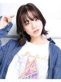 大人可愛い２０代３０代４０代小顔外ハネアレンジC2