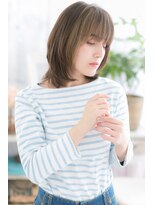 ミック ヘアアンドビューティー 大山店(miq  Hair&Beauty)&nbsp;ヌーディベージュグラデーションカラー伸ばしかけに◎a1