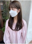 ナチュラルブラウンカラー