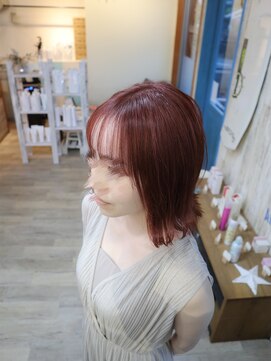 アルル ヘアー(ALULU HAIR) 明るめの髪色でも艶感を『コーラルベージュ』