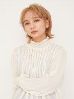 エンタク 新宿三丁目店(enntaku)&nbsp;ケアブリーチ/グラデーションカラー/ペールベージュ[新宿三丁目]