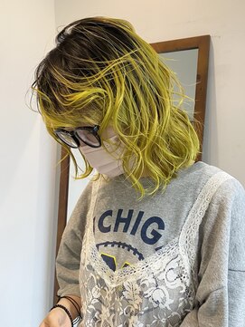 バディヘア リープ(BUDDY HAIR Leap) 2トーンデザインカラー