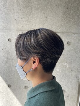 スオーノ(SUONO) 重めマッシュ×ハイライト