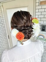 フェリーチェ(Felice)&nbsp;振袖へア　アップスタイル　シニヨン