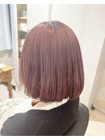 サロン ド ビカ(Salon de bika)&nbsp;オルチャンボブ×ミルキーピンク