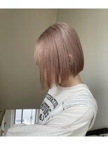 リーアジット(Ly a jitto)&nbsp;ケアブリーチハイトーンピンクミルクティーベージュ...