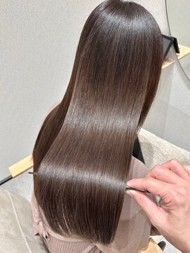 ジーナ 船橋(Zina) 大人かわいい20代30代40代小顔ショコラベージュ１Zina船橋