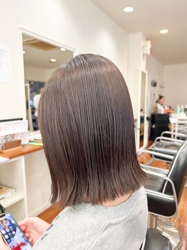 ヘアサロン マコ(Hair Salon maco) ベージュボブ