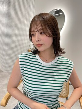 アンバー 池袋(amber) 切りっぱなしボブ/髪質改善/インナーカラー[池袋駅]