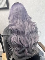 ロウル 渋谷(LOWRL)&nbsp;ホワイトラベンダー/ケアブリーチカラー