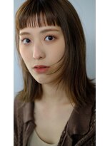 スリーアン(THREE ann.)&nbsp;小顔カット◎ボブウルフ◎髪質改善