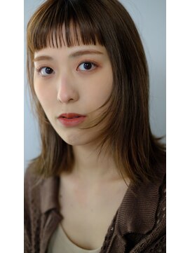 スリーアン(THREE ann.) 小顔カット◎ボブウルフ◎髪質改善