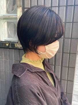フェイス 石川町 (FACE) 大人ショートひし形ショートボブ前髪あり20代30代/齋藤