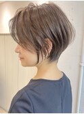 ひし形ショート/前下がりショート/絶壁解消30代/40代【橋本】hm2