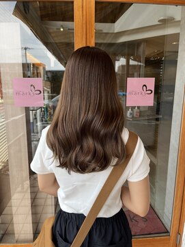 ジールサロン 阿見店(ZEAL SALON) ブリーチなしチョコレートブラウン