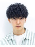 ダークアッシュ/韓国マッシュ/ニュアンスパーマ[池袋駅/men's]