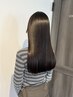 【サラ艶髪】カット＋sustainable縮毛矯正《水素縮毛矯正》　20％OFF