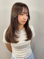 ステア メゾン(stir maison)&nbsp;顔周りレイヤー/ブラウンカラー