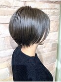 ショートボブ/髪質改善/キッズカット/白髪ぼかし/ショート/