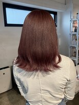 ニュート(Neut )&nbsp;ブリーチなしカラー 赤髪 ボルドー 暖色 暖色カラー 名古屋