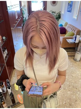 ブランシェ JR勝川駅南口店(BRANCHE) 【安定カワイイ！pink beige☆】#airi