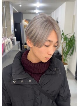 メンズサロン キング 枚方店(Men’s salon K!ng) 波巻きツイストスパイラルパーマ/フェザーパーマ/眉毛/メンズ