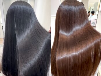ラエティティア ロコ 刈谷店(Laetitia loco)の写真/最高級の艶髪を叶えるプレミアムケア【ミネコラtr】◎髪や頭皮を酸化させない技術で感動の潤い美髪を実現◎