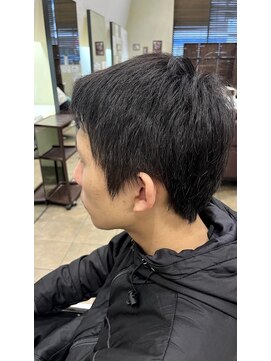 ソワン ドゥ ブレス 今里店(soin de brace) メンズ/ツイストパーマ/フェードカット/白髪ぼかし/ハイライト