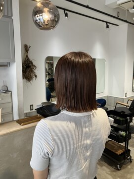 グラスバイネオリーブ 大倉山駅前店(grace by neolive) 軽め質感ミニボブ/ミディアム