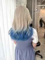 ラニヘアサロン(lani hair salon)&nbsp;ブロンドカラー/ブルーカラー/ブリーチ/ダブルカラー/裾カラー