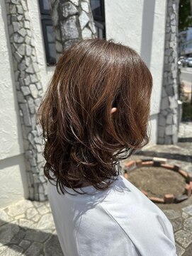 ノヴェル 旭ヶ丘店(NOVEL) ミディアムパーマ20代30代40代50代60代
