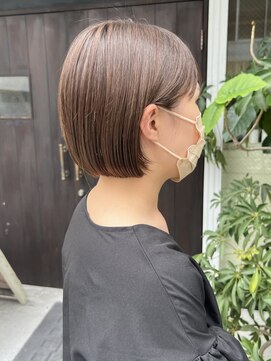 ジーナ 福岡天神(Zina) 《ショート/ボブ》まとまるミニボブヘア