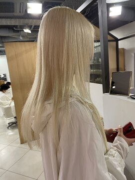 キーチェ 梅田中崎町(keych) ハイトーンカラー/ホワイトブロンド[中崎町/梅田駅］