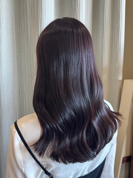 キャンバス(canvas) ブリーチなしピンクブラウン