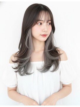 ヴィムヘアー 天神店(VIM hair) デザインが可愛い♪インナーカラー×外はねレイヤー