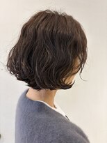 アッシュ 仙川店(Ash)&nbsp;50代波ウェーブパーマエアリーカールエアリーボブパーマボブ