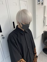 PELE原宿/ブリーチなしダブルカラー/ハイトーン/ケアブリーチ【３月上旬OPEN(予定)】&nbsp;着物ヘア/大人ガーリー/ダークアッシュ/似合わせカット/原宿