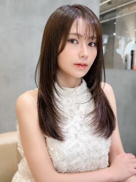 ロンドクレール 川崎(Lond clair) 韓国顔周り/ハイレイヤー/ミディアムレイヤーカット/川崎12