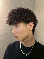 ノーエン(noen) スパイラルパーマ/メンズカット/メンズパーマ/韓国眉毛/眉カット