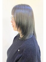 モリオ フロム ロンドン 成増店&nbsp;【morio成増/一戸】顔周りレイヤーミディオリーブカラー