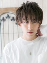モッズヘア メン 仙台愛子駅前店(mod's hair men)&nbsp;カジュアルダークブラウンニュアンスパーマルーズショートb仙台