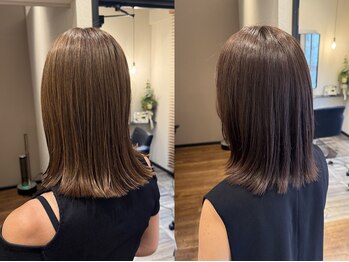 アイル(aisle)の写真/【中崎町2分/個室あり】美髪×癒し空間で、あなたの髪を美しく♪髪の健康を叶えてくれる贅沢ケア◇